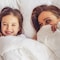 Hastings Home Down Mattress Topper 4" Gusset Duck and Down Filled Featherbed with Cotton Cover Pillow Top, King 224996ZZO - alternate 2